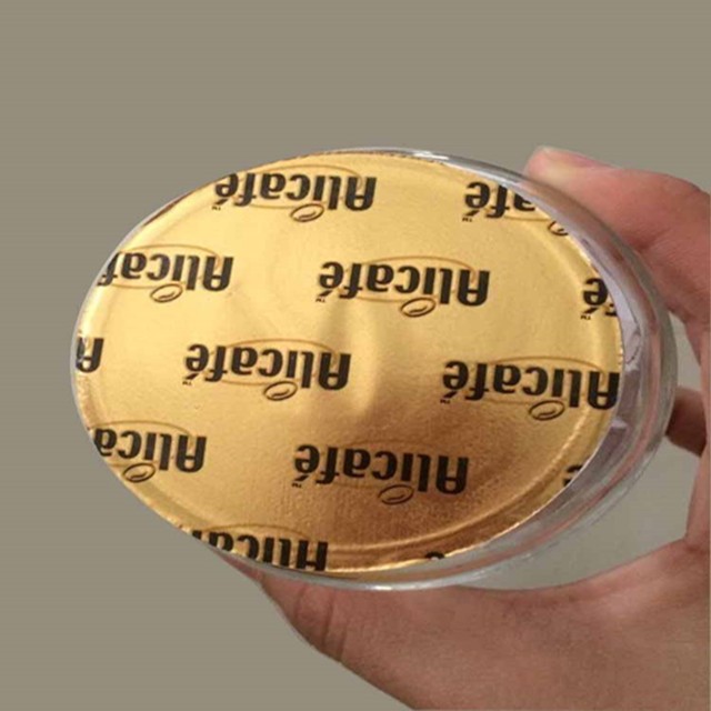 Food grade aluminum foil induction seal liner for glass coffee bottle 